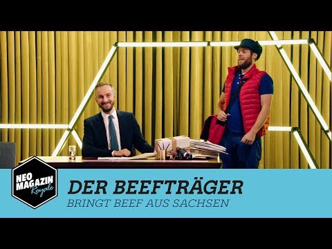 Der Beefträger bringt Beef aus Sachsen | NEO MAGAZIN ROYALE mit Jan Böhmermann - ZDFneo