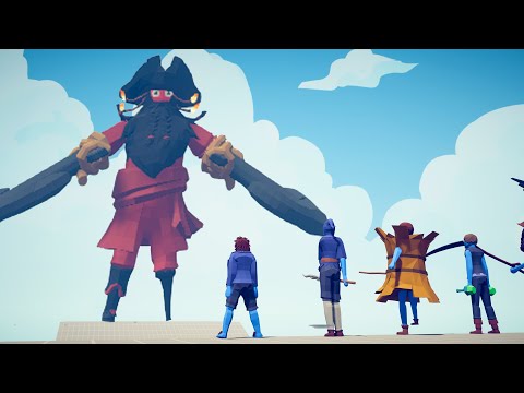 BLACK BEARD vs EVERY FACTION - Totally Accurate Battle Simulator TABS