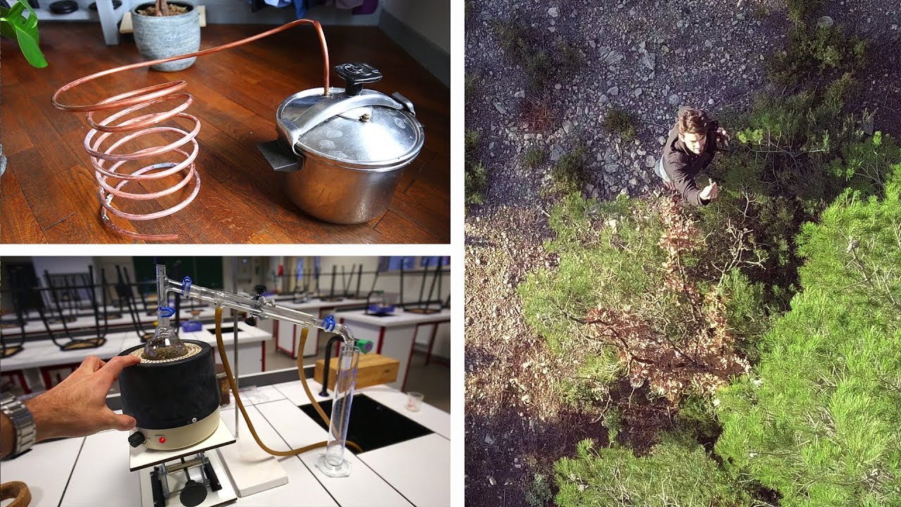 Huiles essentielles maison - Fabrication d'un alambic