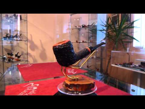 Brand new briar pipe PARONELLI billiard handmade rusticated black -  eBay item number: 400912116051