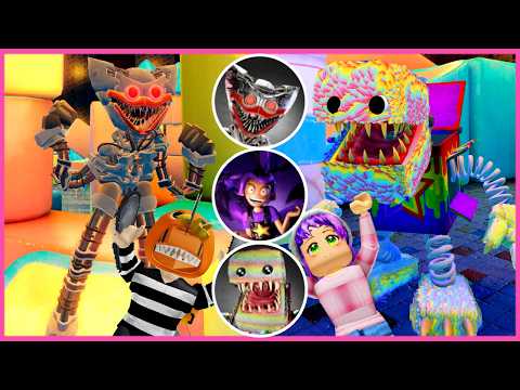 Roblox Update - วิธีปลดล็อค Rainbow Boxy - Robot Huggy - Anger Issues  in Poppy Playtime 5 Survival