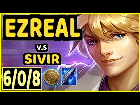 DEáDLY (EZREAL) vs SIVIR - 6/0/8 KDA BOTTOM ADC CHALLENGER GAMEPLAY - EUW