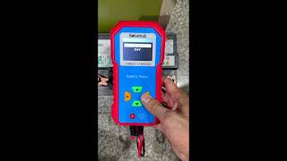 เครื่องวัดแบตฯ 12V & 24V มีภาษาไทย วัดค่า CCA แบตฯแบบน้ำกรด AGM, EFB, GEL, ลิเธียม, โซเดียม-ไอออน