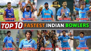 Top 10 Fastest Indian Bowlers of all time 🇮🇳