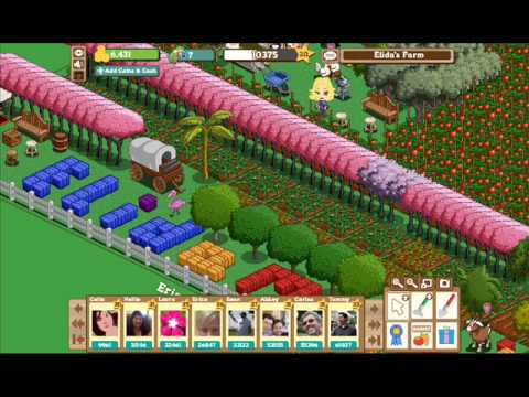 Elida's FarmVille Farm - 2 Months Later