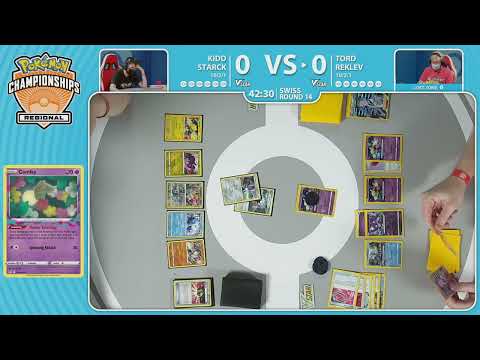 Tord Reklev Vs Kidd Starck 2023 Pokémon Peoria Regionals Swiss R14