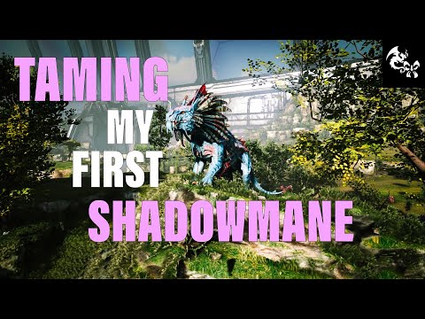 Easily Taming My First Shadowmane | ARK: Genesis Part 2