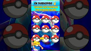 Start New Journey on Orange island | #shorts #pokémon #newjourney