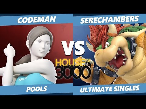 Smash Ultimate Tournament - Codeman (WFT) Vs. serechambers (Bowser) SSBU Xeno 167 Pools