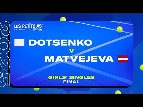 Les Petits As 2025 | Girls Singles Final | Ekaterina DOTSENKO vs. Darina MATVEJEVA (LAT)