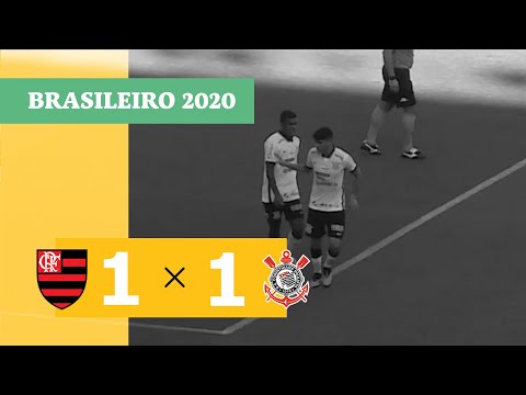 Gol do Corinthians! Léo Natel empata o jogo contra o Flamengo