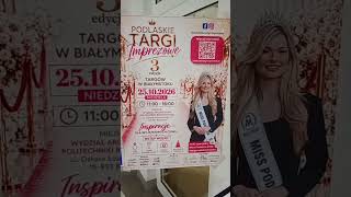 Podlaskie Targi Imprezowe Białystok 25.10.2026 Wydział Architektury PB ul. Sosno