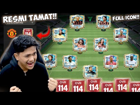 AKHIRNYA OVR TEAM KU 114! OVR TERTINGGI DI GAME FC MOBILE! FULL ICON TOTS,TAMAT!!? - EA FC MOBILE 25