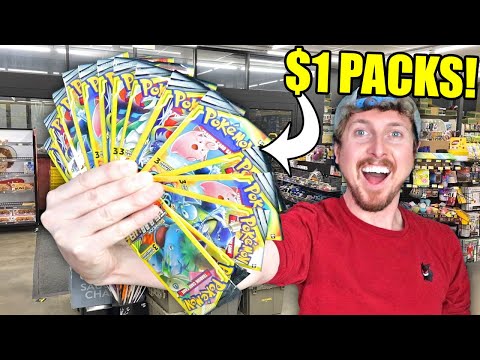 $1 PACKS OF POKEMON CARDS FOUND AT EVERY DOLLAR STORE!...