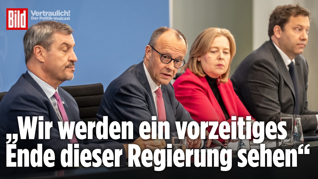 Koalitionskrise: Hält Schwarz-Rot noch durch? BILD-Politikchef warnt vor frühem Aus | Vertraulich