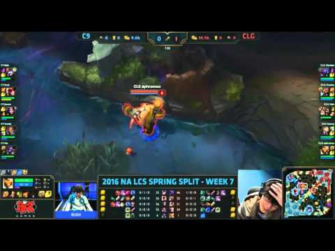 C9 vs CLG 実況解説/熱狂解説 (Week7 Day 2)