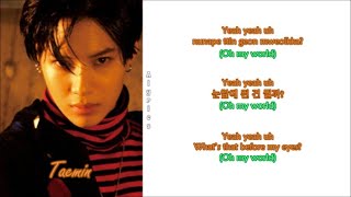 SHINee - Don’t Stop (Rom-Han-Eng Lyrics) Color &amp; Picture Coded