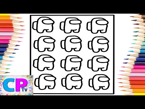 Among Us Coloring Pages/Among Us in Different Colors/Culture Code - Make Me Move [NCS Release]