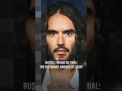 Russell Brand: On Trial - the defendant arrives at court | Episode 1