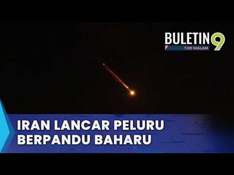 Iran Lancar Gelombang Peluru Berpandu Baharu Ke Atas Israel (B9)