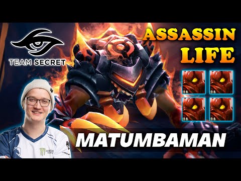 Secret.MATUMBAMAN MID - LIFEASSASSIN - Dota 2 Pro Gameplay [Watch & Learn]