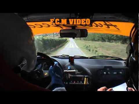 CameraCar Rally del Tartufo 2011 Musso - Bruzzese Citroen Saxo VTS A6