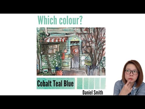 Let's talk about Cobalt Teal Blue from Daniel Smith