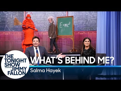 サルマ・ハイエックとの「私の後ろに何があるの？ (What's Behind Me? with Salma Hayek)