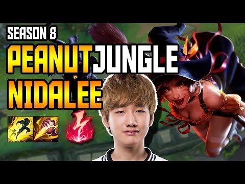 LZ PEANUT NIDALEE JUNGLE - KOREA CHALLENGER SEASON 8