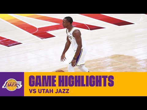 HIGHLIGHTS | Rajon Rondo (14 pts, 12 ast, 9 reb) vs. Utah Jazz