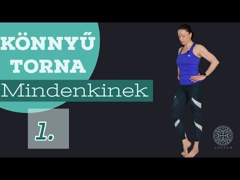 Könnyű torna mindekinek, 20 percben. Teljes test átmozgatása.  (LINK A LEÍRÁSBAN 🙂)