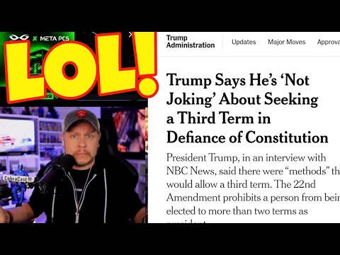  CNN MELTDOWN Over Trump 3rd Term 