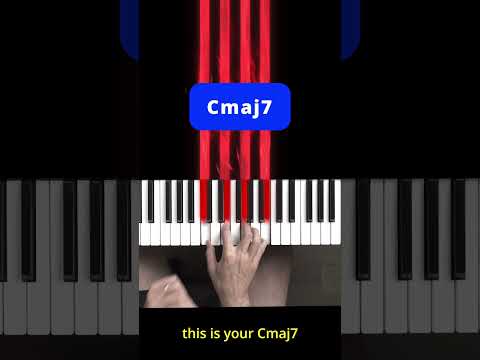 "7" and "Maj7" chord difference 🔥