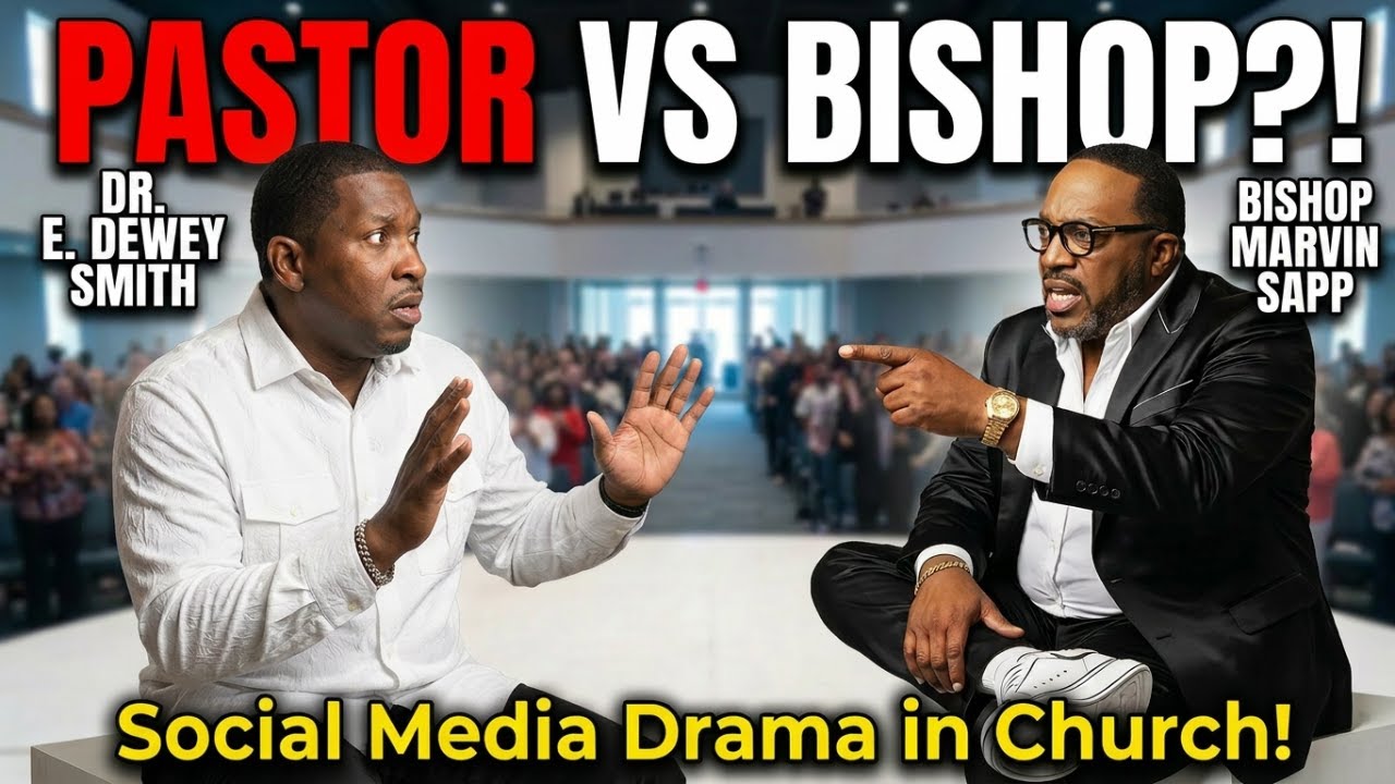 Pastor E. Dewey Smith vs Bishop Marvin Sapp: Social Media Drama Hits Sunday Service