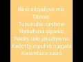 BANANA FIK GAZA FT CHAMELEON OFFICIAL LYRICS VIDEO