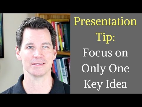 How to Organize a Speech or Presentation