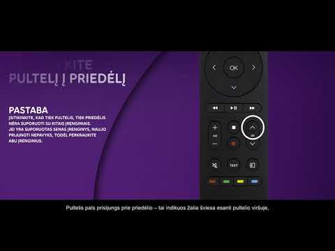 Kaip pakeisti „Telia“ nuotolinio valdymo pultelį nauju?