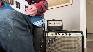 Video thumbnail for 1968 Fender Dimension IV Sound Expander Oil Can Delay + Squier Bullet Mustang + ‘73 Fender Princeton by johnnyangel69