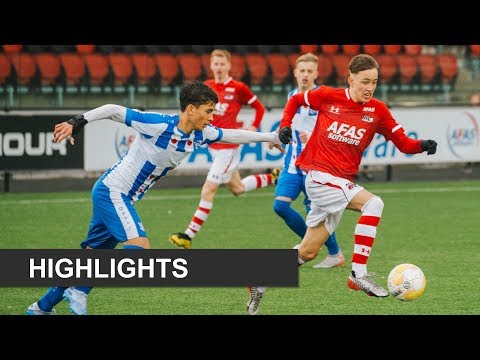 Highlights AZ - sc Heerenveen (4-0) | Onder 17 | Kampioenspoule