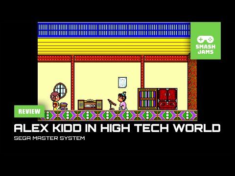 Alex Kidd in High Tech World (Sega Master System) - Smash Jams Review