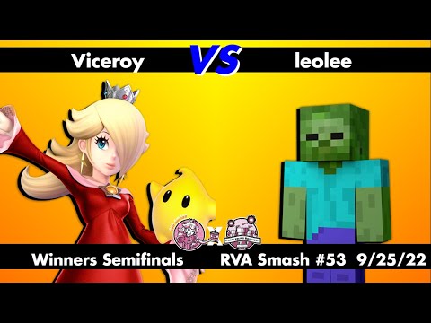 RVA Smash #53: Viceroy (Rosalina & Luma) vs leolee (Steve) - Winners Semis - Smash Ultimate SSBU