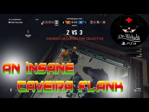 An Insane Caveira Flank - Rainbow Six Siege Velvet Shell