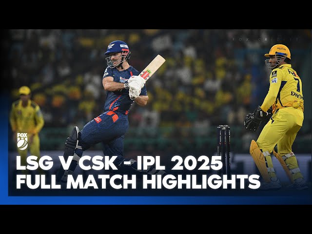 Can CSK & Dhoni snap losing streak? Lucknow Super Giants v Chennai Super Kings I Highlights I IPL