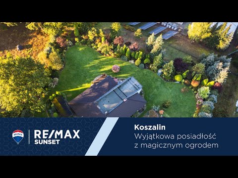 Koszalin - Wyjątkowa posiadłość z magicznym ogrodem