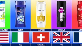 Famous Shampoo Brands From Different Countries
