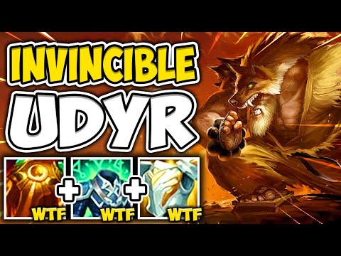 THIS UDYR BUILD WILL 100% BE NERFED! (ACTUALLY UNKILLABLE) - League of Legends