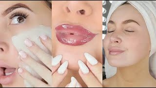 Download lagu ✨ [ASMR] Relaxing Makeup & Skincare Routine | Lip Care Sounds 🎀🌸 mp3