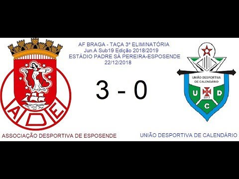 AD ESPOSENDE 3-0 UD CALENDÁRIO