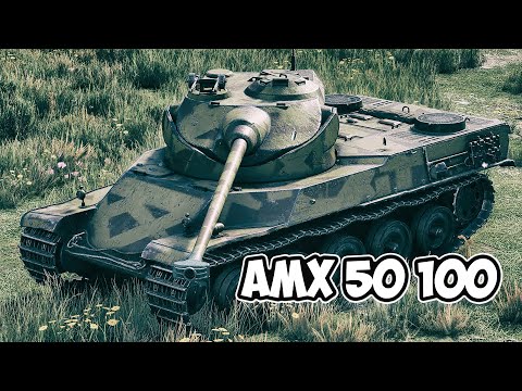 AMX 50 100 - 3 Frags 5.8K Damage - Was once good at random! - World Of Tanks