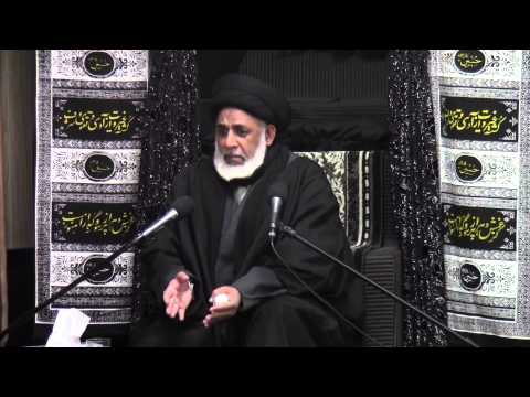 Muharram 12, 1437 Majlis at Astaana-e-Zehra - Moulana Syed Zamirul Hasan Rizvi